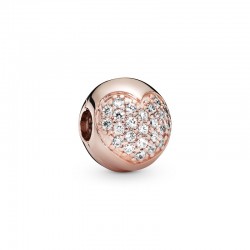 Clip PANDORA Rose Corazón...
