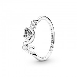 Pandora Mum Pavé Heart Ring...