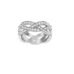 Anillo Swarovski Curled...